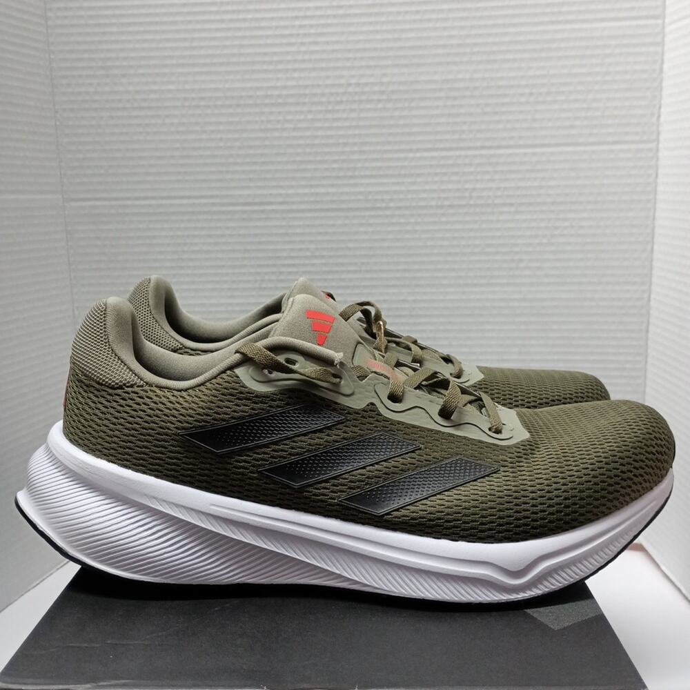 Adidas Response Running Shoes Men's Size 10.5 Olive Strata NEW‎